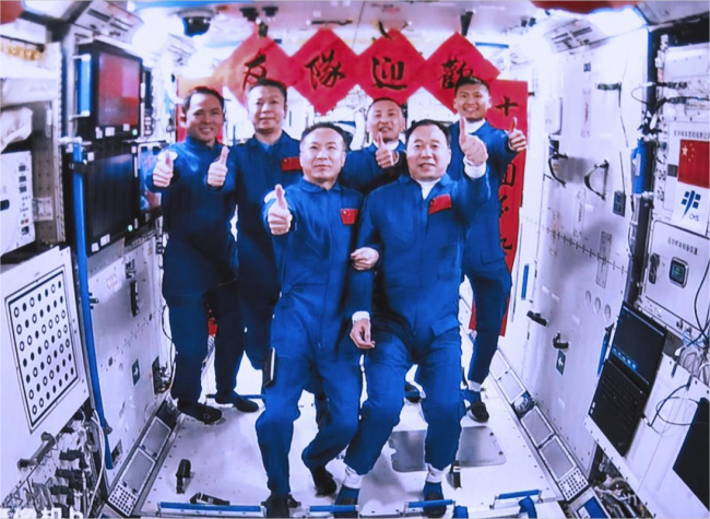 Shenzhou 16 Crew Enter Space Station Complete Handover In Five Days