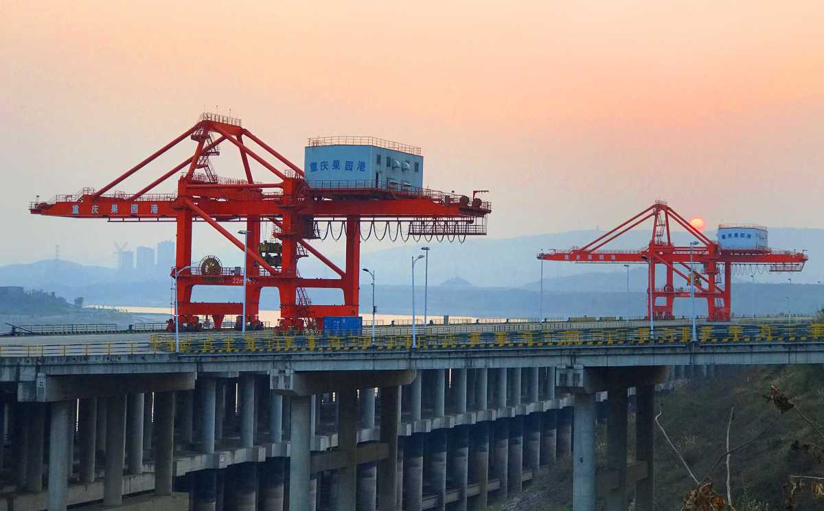 Guoyuan Port in Chongqing, China (Photo by Yang Xinyu)