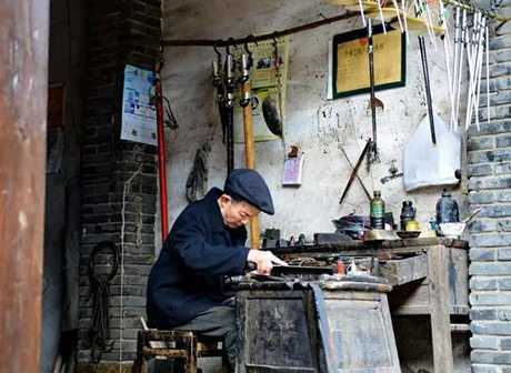 Another Ancient Town to View Night Skyline in Chongqing
