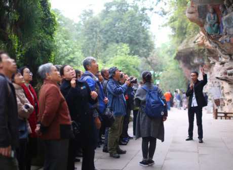 Global Travel Agents Visit World Heritage in Chongqing