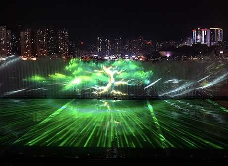 The Magnificent Light Show Ignited the Night of Wanzhou