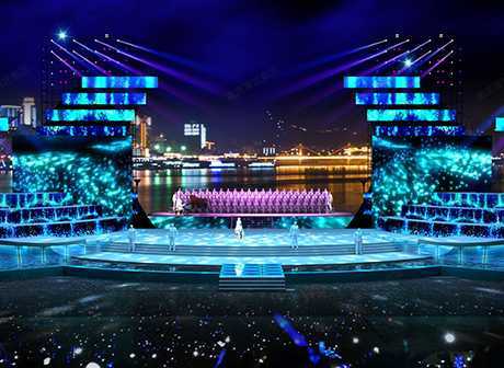 Concert of World Great Rivers in Yangtze River Illuminates Wanzhou