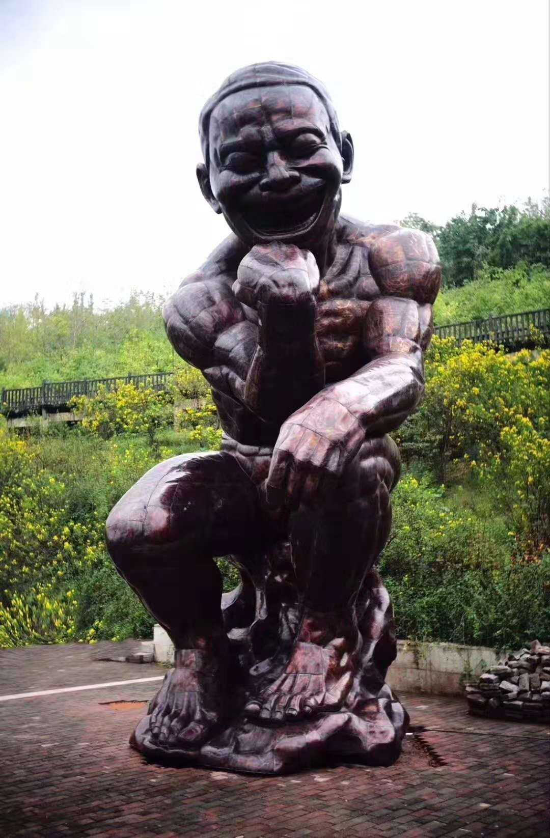 Chongqing Thinker by Yue Minjun