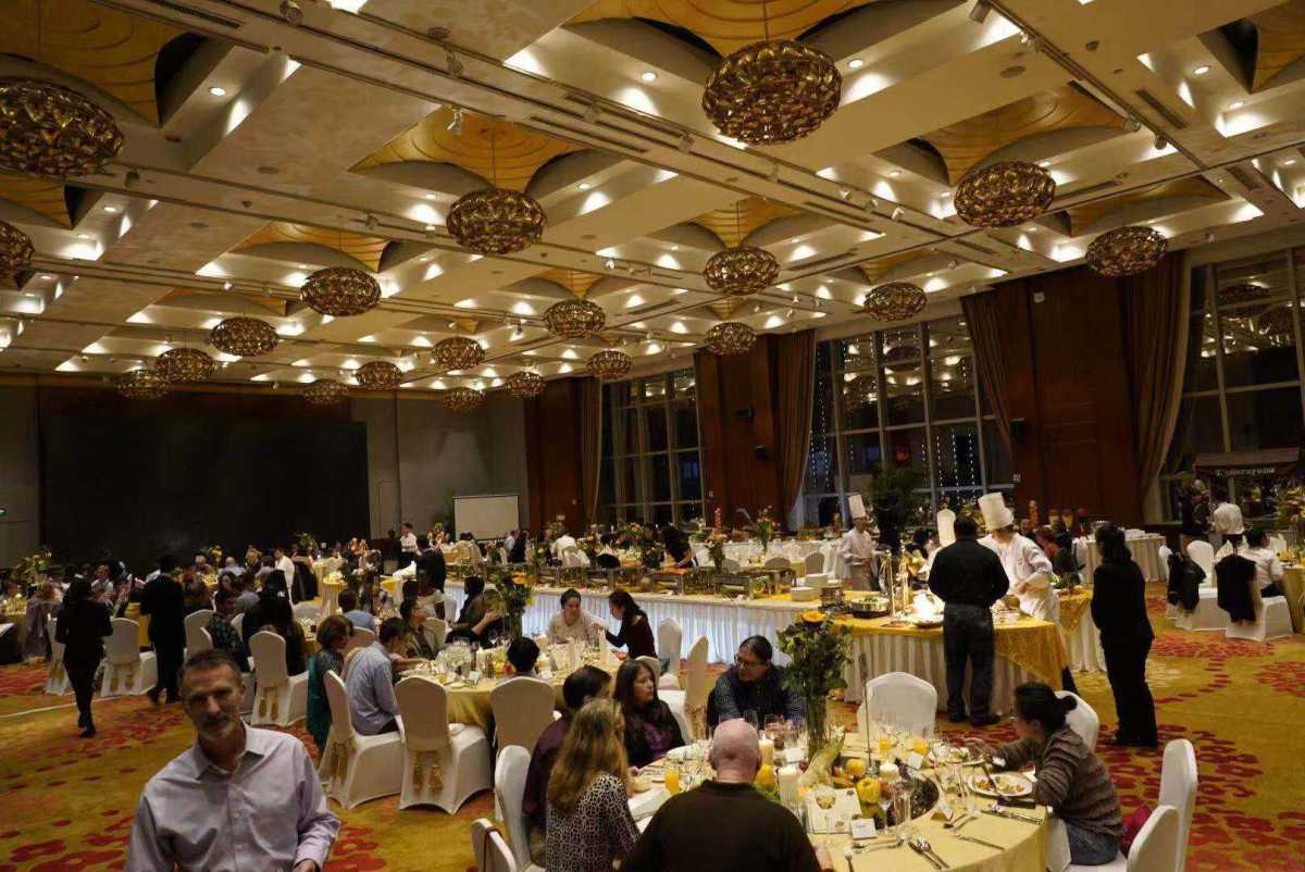 Thankgiving Dinner at Chongqing InterContinental Hotel