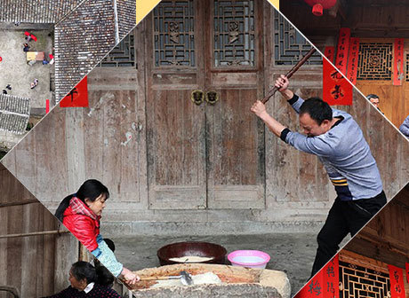 Chinese New Year: Busy Atmosphere in Miao Village