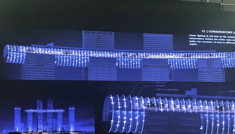 300-Meter-Long Sky Corridor of Raffles City Chongqing