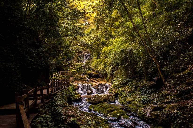 Wansheng-Black-Valley-Scenic-Area-inside-view