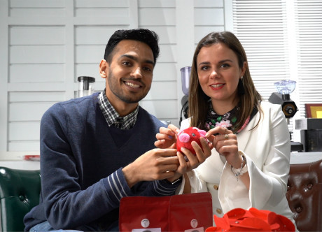 A Promising New Year for the Coffee Business Run by A Foreign Couple