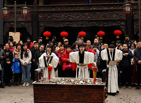 Huguang Guild Hall Held Sacrificial and Blessing Ceremony to Yu the Great