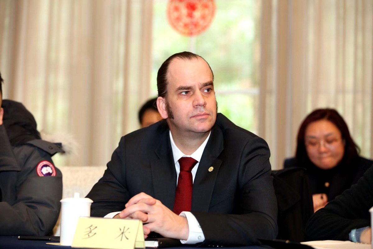  the Vice President of European Union Chamber of Commerce in China (EUCCC) - Mr. Dominik Widmer, 