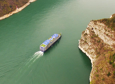 Stretching Over 40 Km, Wuxia Gorge Looks Just Like A Painting