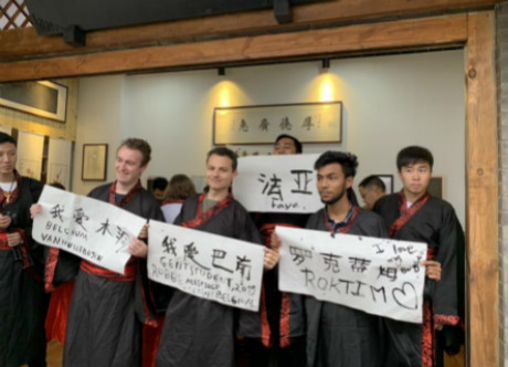 Chongqing's Classic Folk Culture Meets A Group of Chinese-Culture Foreign Enthusiasts