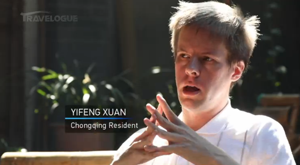 Parker Walkers from iChongqing in conversation of the film