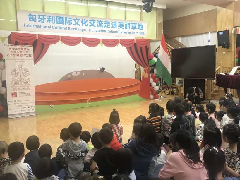 hungarian culture exchanges in kindergarten