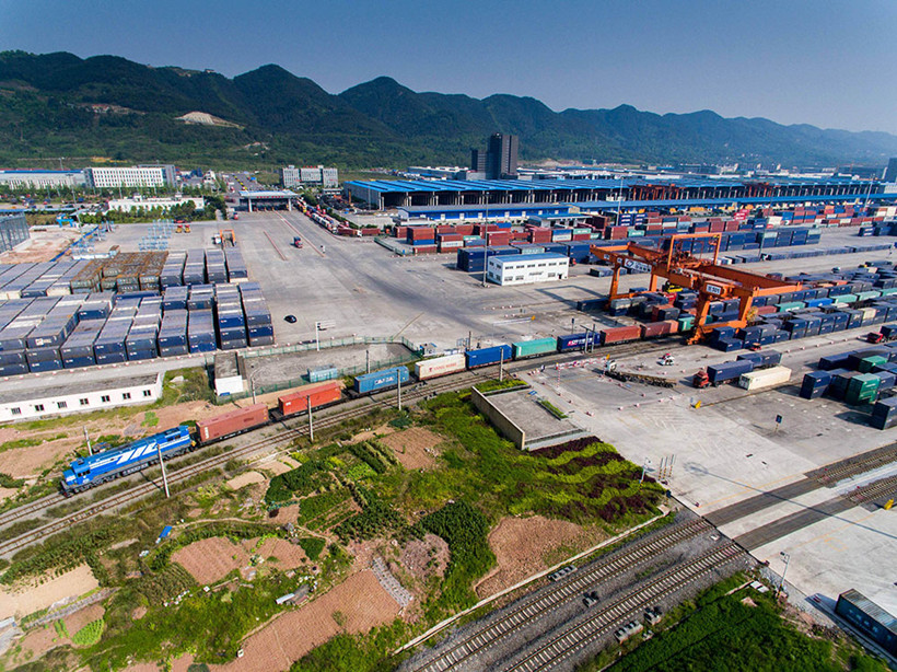 China-Railway-Express-Chongqing-port