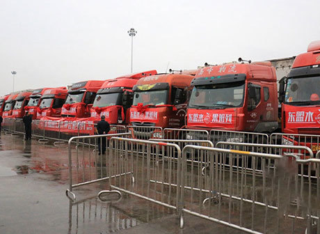 Chongqing-ASEAN Regular Lorry Provides the Customized Service Direct to Home