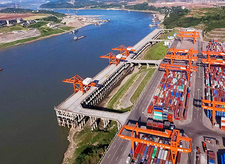 A Total of 608 Enterprises Settled in Chongqing Lianglu-Cuntan Free Trade Port Area