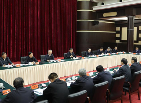 Xi Presides over Symposium about Solving Prominent Problems in Chongqing