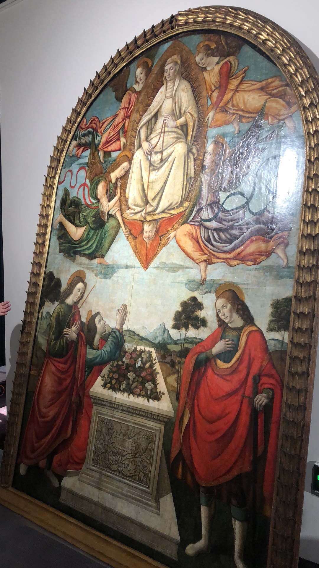 The painting 