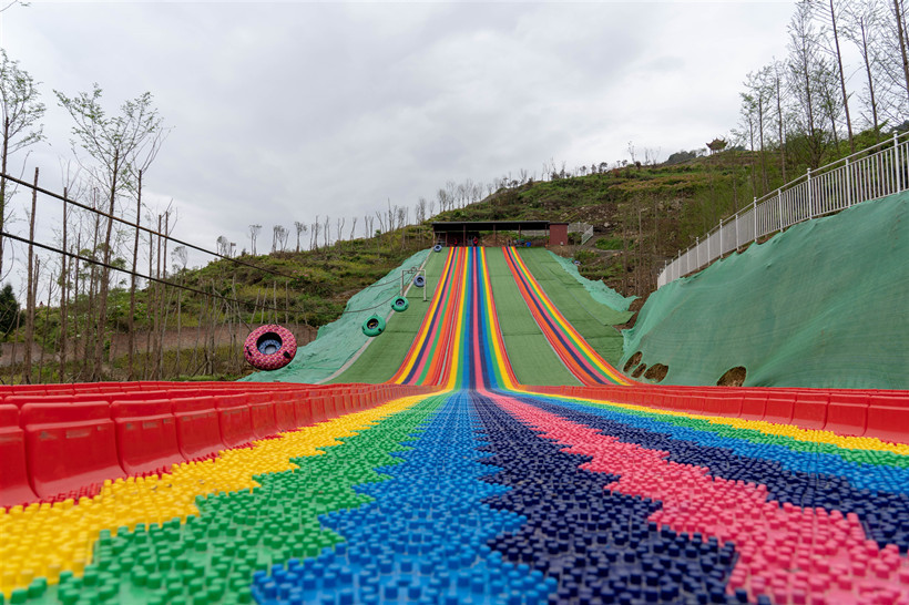 peony-flower-rainbow-slideway