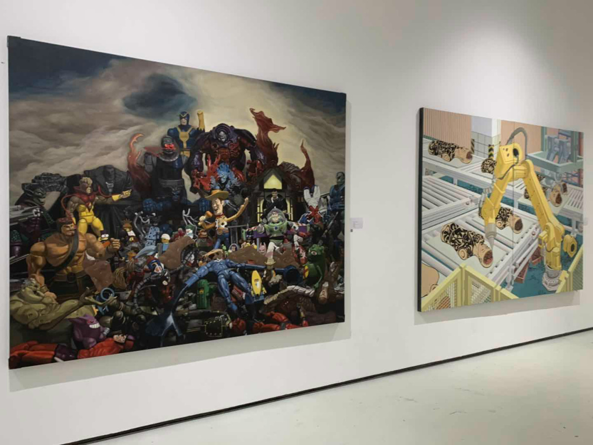 Graduate Students' artwork.