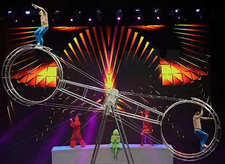 Brilliant Acrobatic Show Held 20:00 Every Day at the Chongqing International Circus City