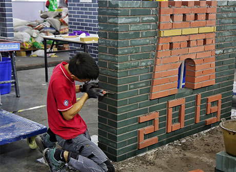 BRISC: Staying Calm Is the Key in Precise Bricklaying Competetion