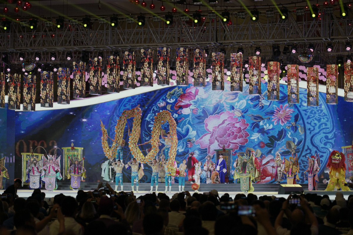 The Opening Ceremony of the Belt and Road International Skills Competition