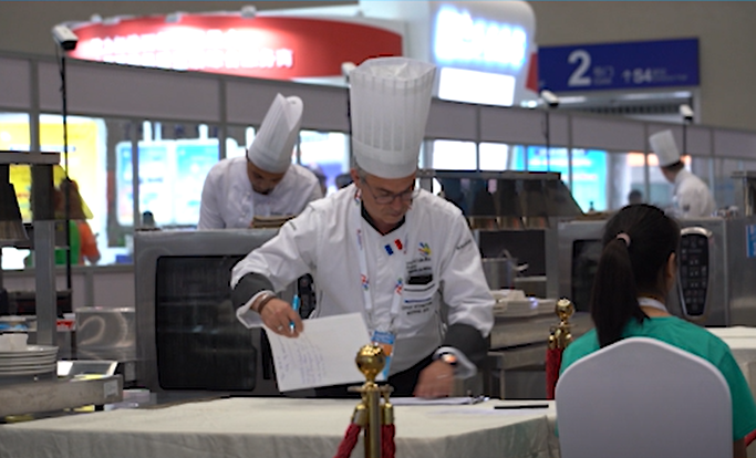 The skill competition of Cooking
