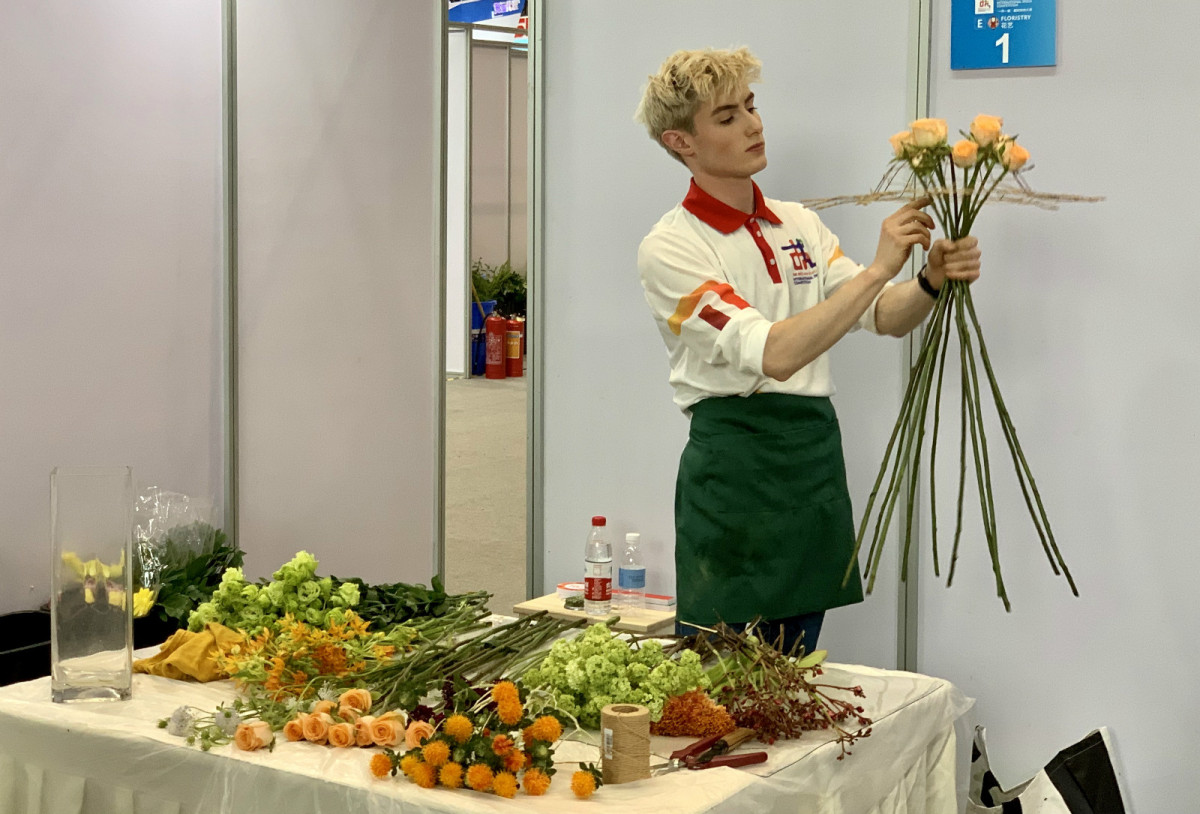 The competition skill of Floristry