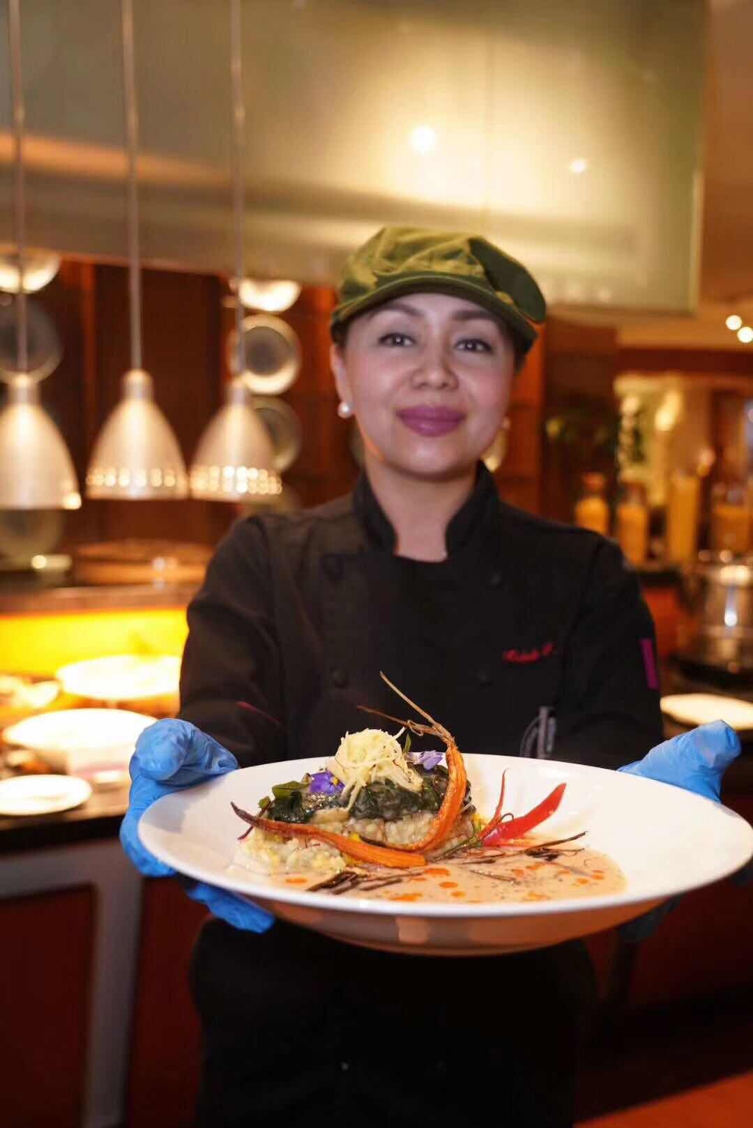 The chief chef of Philippines Food Festival 