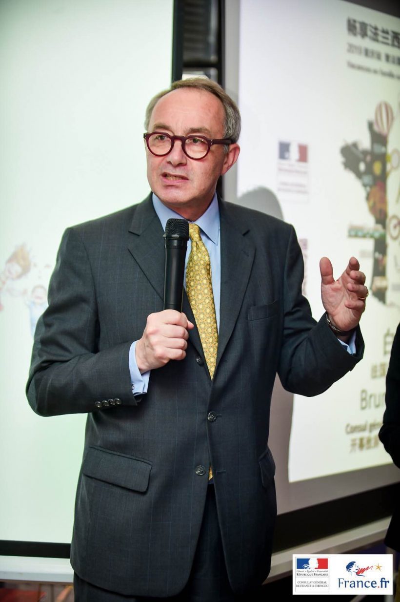Bruno Bisson, the Consul General of France in Chengdu