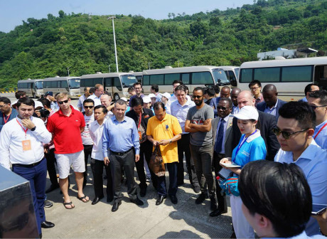 International Attendants to the B&R Forum for Interconnected Land-Sea Development Took a Tour Around Chongqing