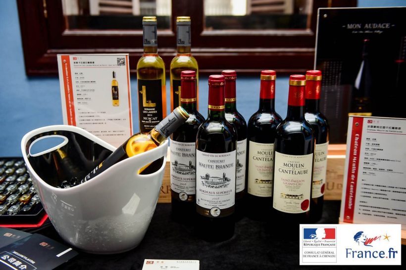 Wines from Bordeaux, France