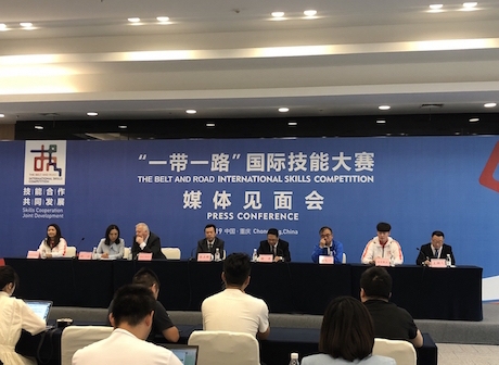 B&R International Skills Competition Meets the Press