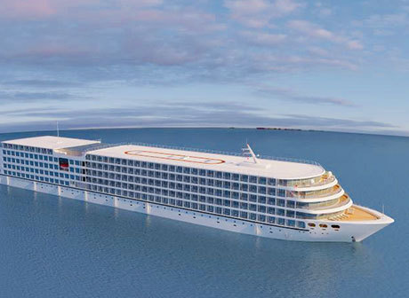 The Largest Cruise in Yangtze River Three Gorges Under Construction