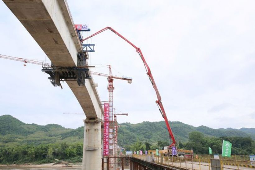 Bridge is under construction