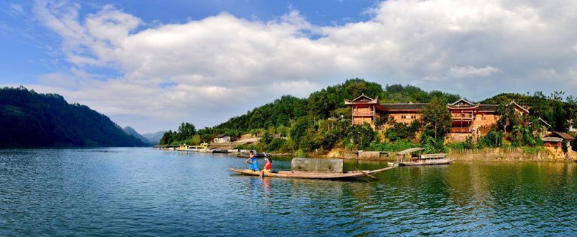 Youshui River National Wetland Park in Youyang County