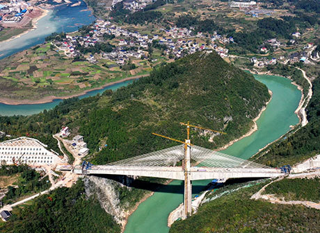 Qianjiang-Zhangjiajie-Changde Railway Is Expected to Open Soon