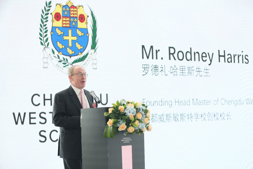 Mr. Rodney Harris in speech