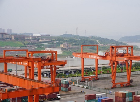 ILSTC Regular Train (Guoyuan Port) Ushers In Its Normal Operation