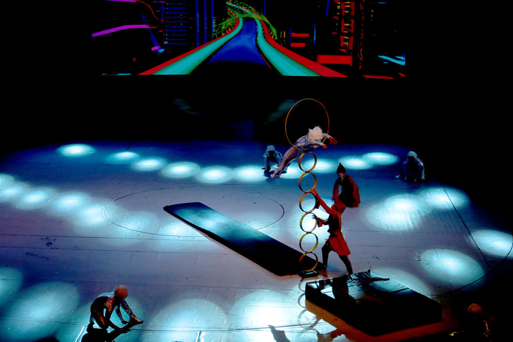 Acrobatic-Show-jumping-ring