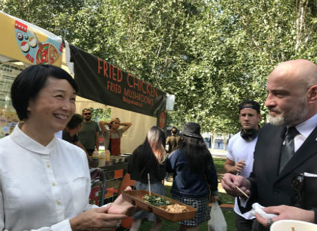 Moments with Chongqing City Show Impresses Londoner