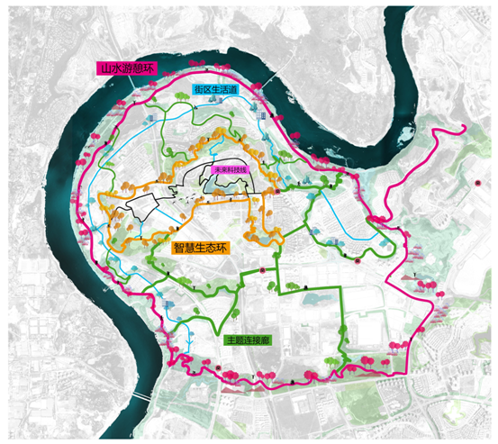 Map of Lijia trail