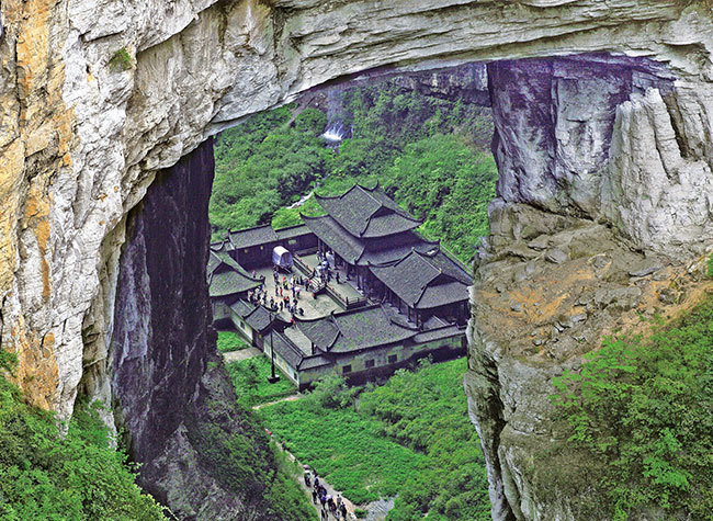 WULONG KARST GEOLOGICAL PARK