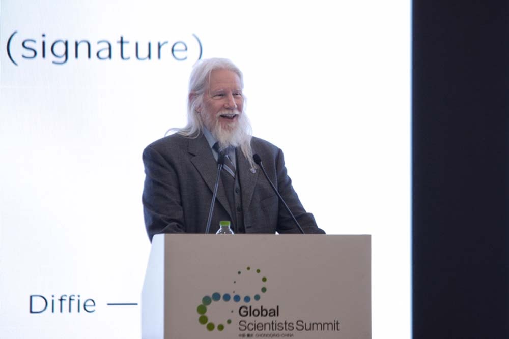 2015 Turing Award winner Whitfield Diffie