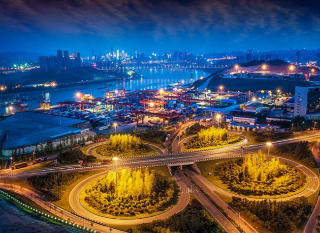 Gorgeous Night Viewing in Chongqing