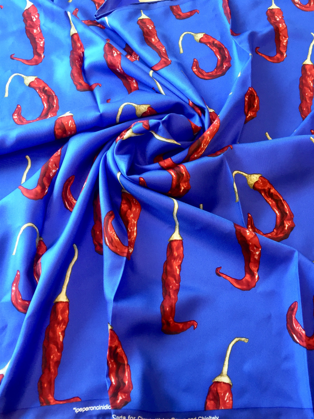 The Chosen Pepper art silk scarf 