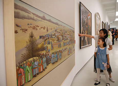 National Oil Paintings Exhibition Won Favors of Chongqing People