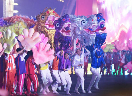 Chongqing's Intangible Cultural Heritage Stages at China's National Day Gala